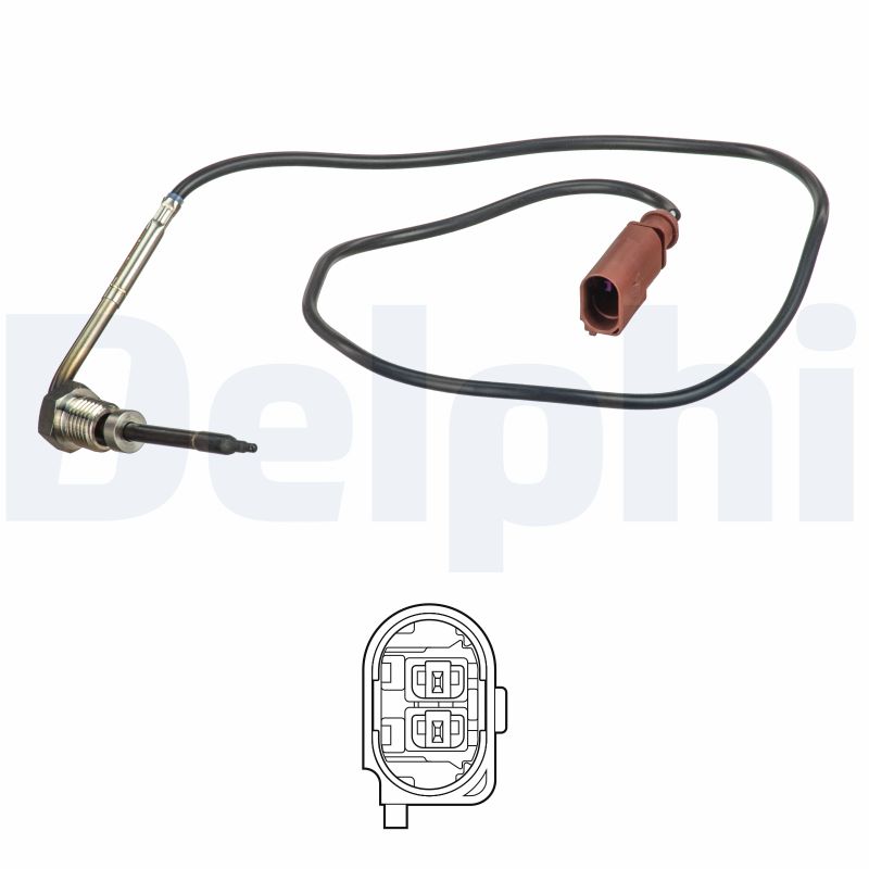 Abgastemperatursensor TS30177 DELPHI für VW CRAFTER 30-35 Bus - Bild 6