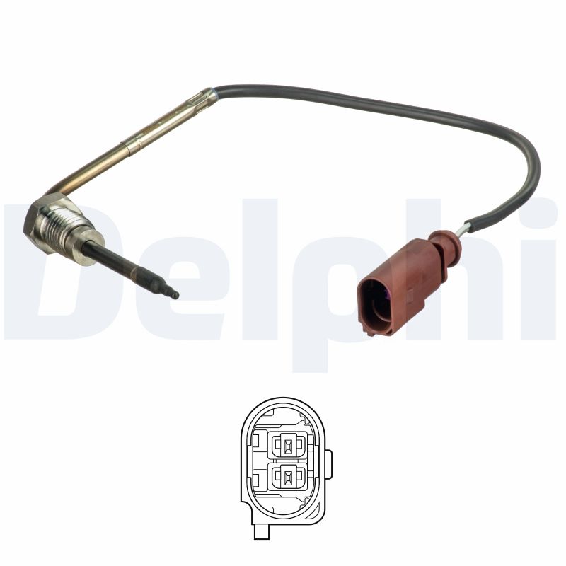 Delphi Abgastemperatursensor Vw Touareg 3,0 Tdi - Bild 4