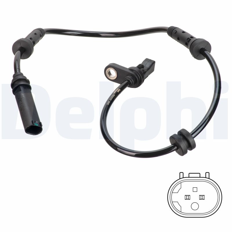 Delphi Raddrehzahlsensor Vorne Bmw 1Er 2Er 3Er 4Er - Bild 5