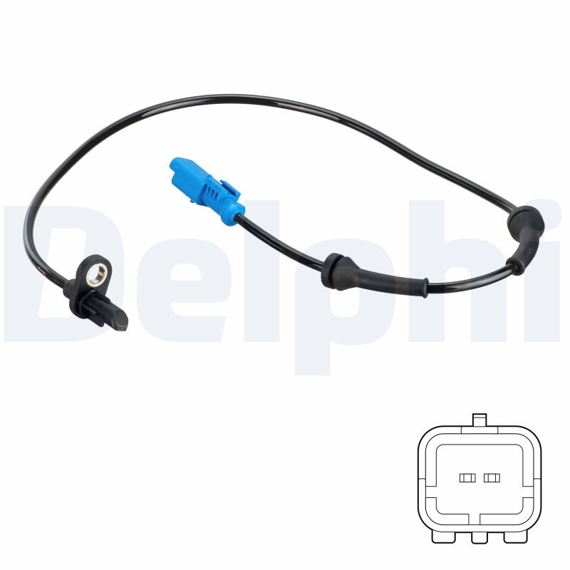 Für DELPHI ELEKTRONIKA SS20769 WHEEL SPEED SENSOR REAR LEFT/RIGHT - Bild 6