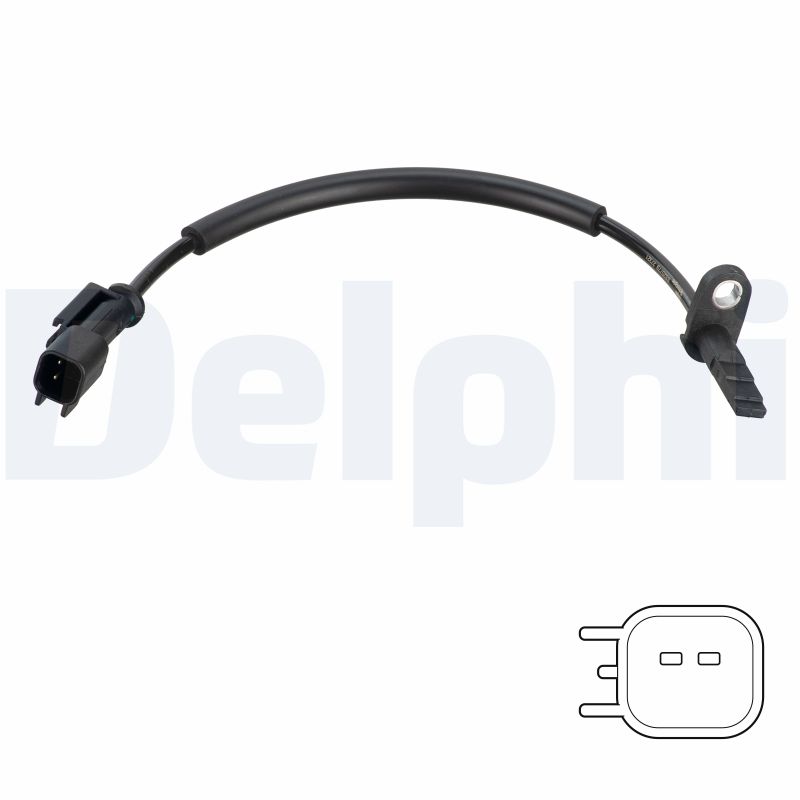 Für DELPHI SS20779 Sensor, wheel speed SS20779 ABS sensor front L/R fits: FORD - Bild 7