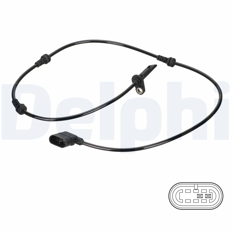 Für DELPHI ELEKTRONIKA SS20830 WHEEL SPEED SENSOR FRONT LEFT - Bild 4