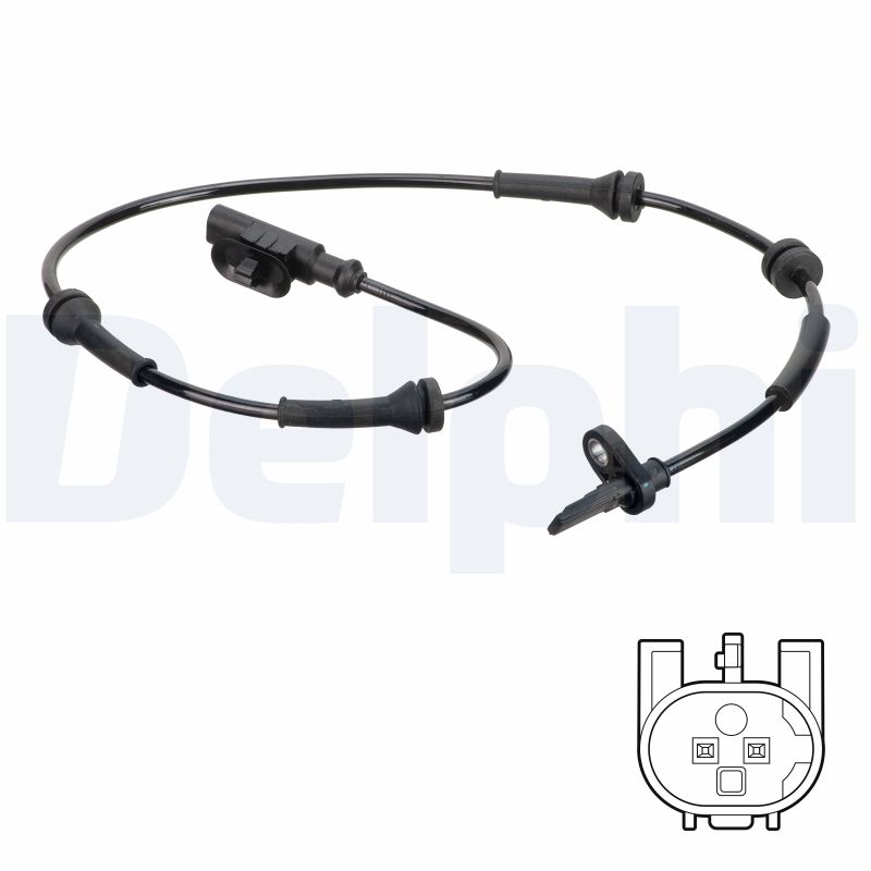 Delphi Sensor, Raddrehzahl Ss20831 Für Fiat