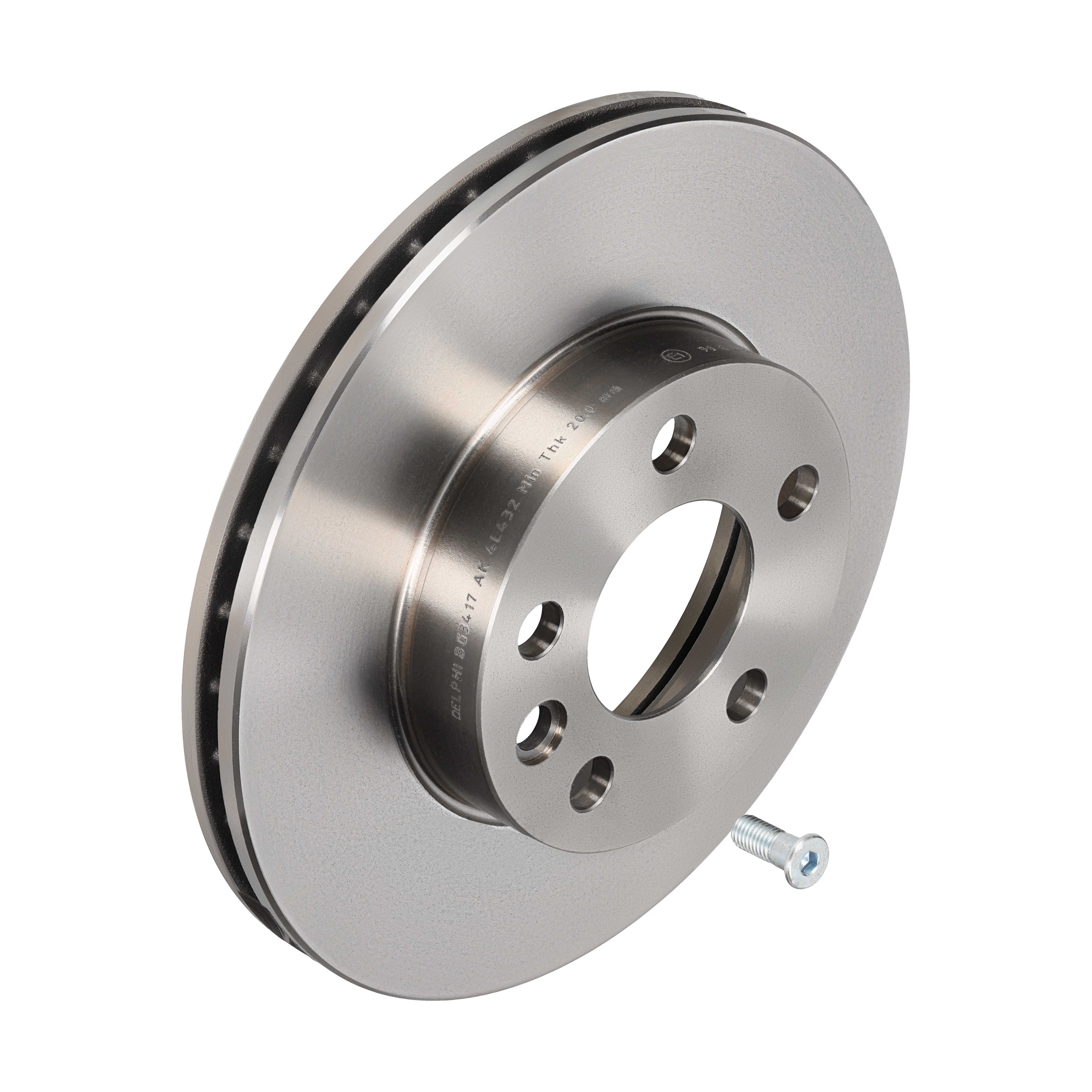 Delphi Bremsscheibe Bg3417 280Mm 24Mm Für Vw