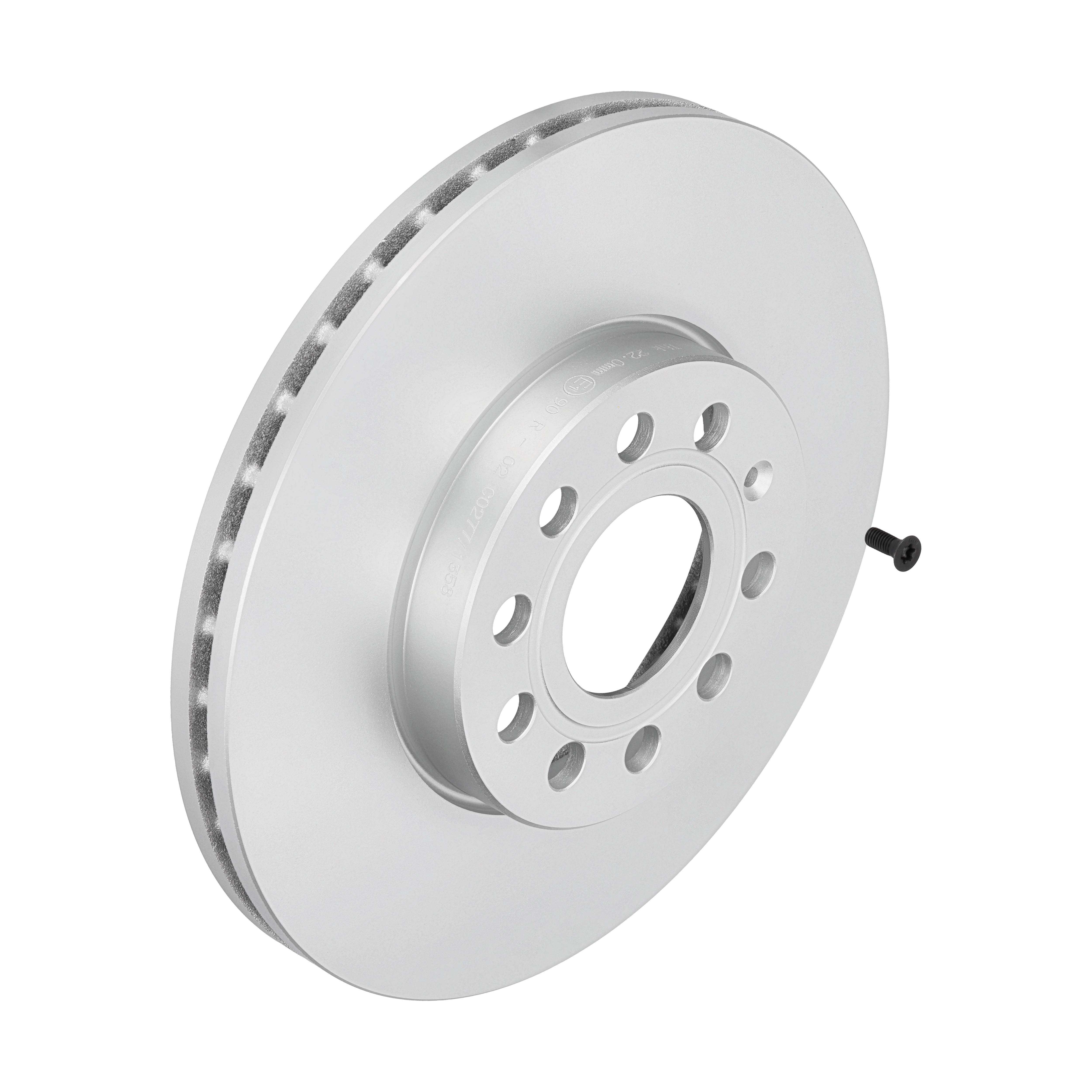 Delphi Bremsscheibe Bg3833c 288Mm 25Mm Für Skoda (Svw) Vw Seat (Faw)