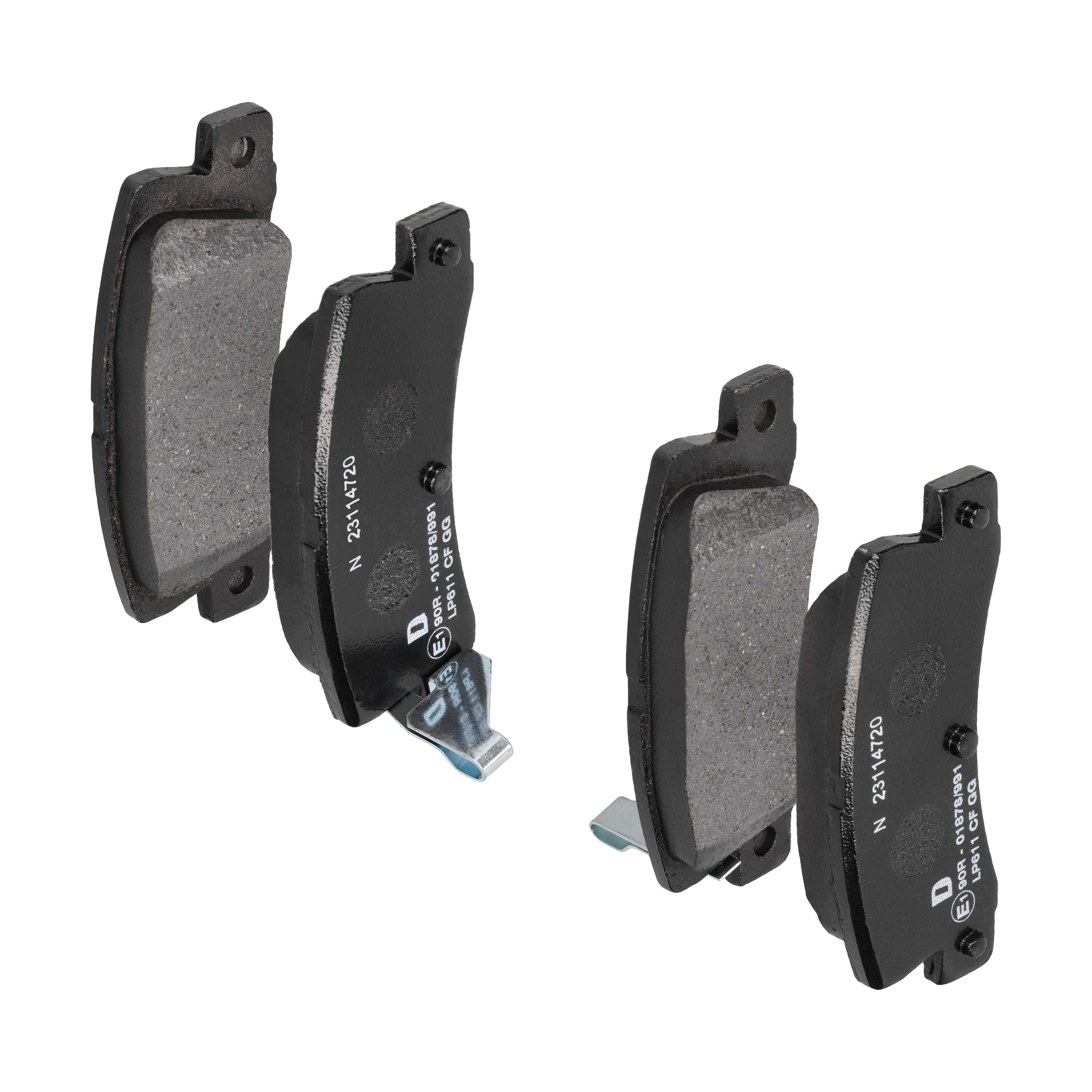 Delphi LP611 Bremsbelag - (4-teilig) | Kompatibel mit: LEXUS ES, RX, TOYOTA AVENSIS, AVENSIS Kombi, AVENSIS Liftback, CAMRY, CAMRY, CAMRY Kombi, CAMRY Kombi - Bild 6