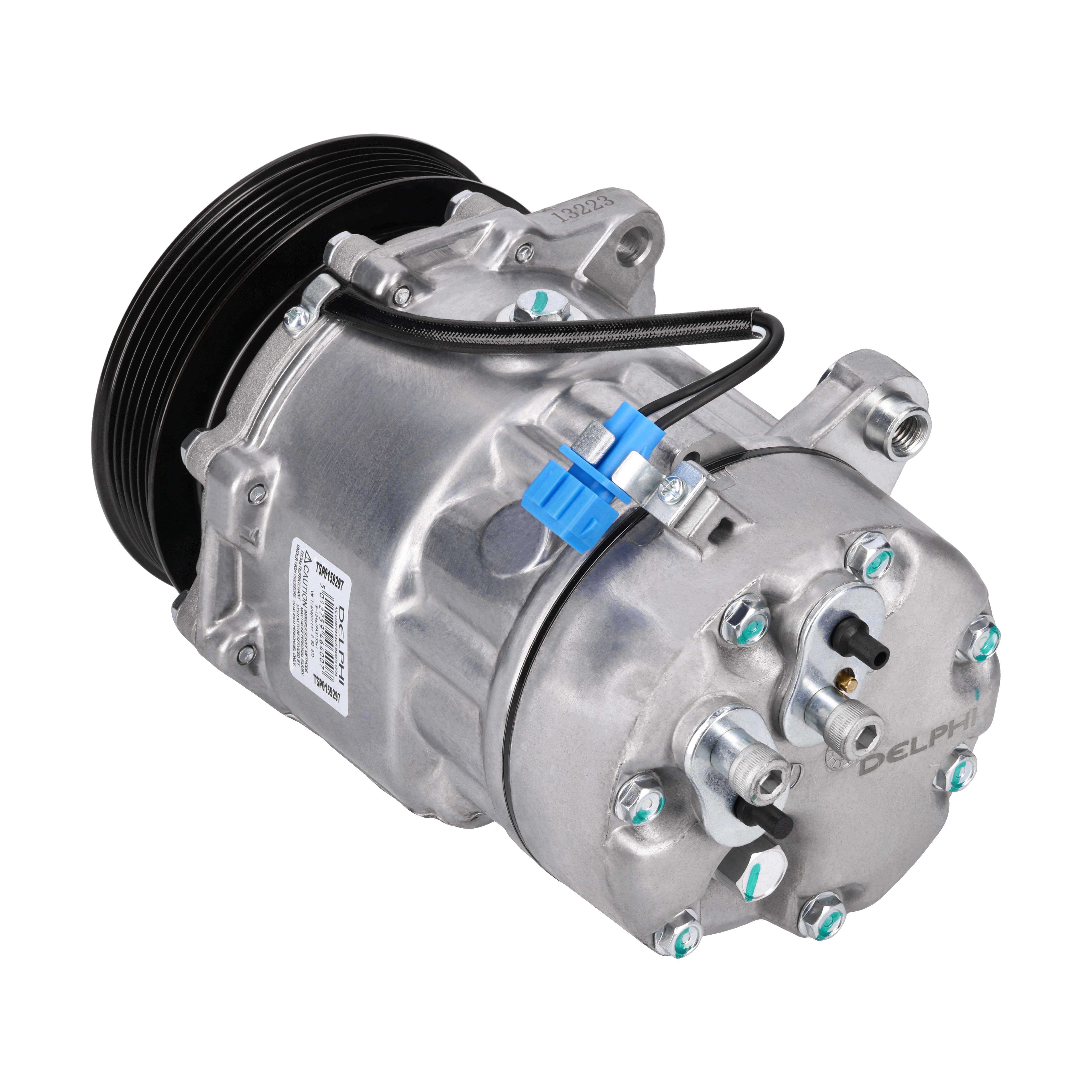 Kompressor, Klimaanlage PAG 46 TSP0159297 DELPHI für VW TRANSPORTER T4 Bus - Bild 5