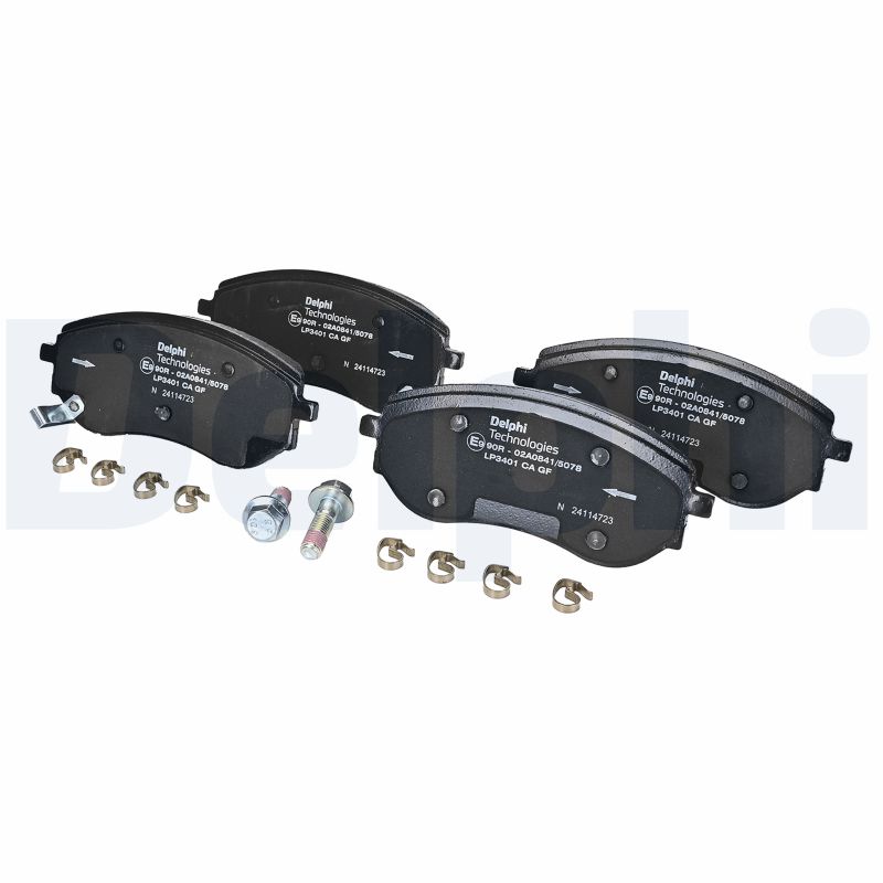 Delphi Bremsbelagsatz Lp3401, Vorne - Bild 8