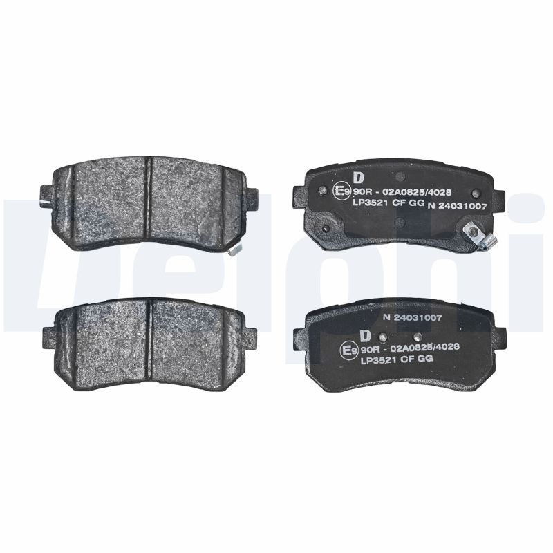 Für DELPHI LOCKHEED HAMULCE LP3521 BRAKE PAD AXLE SET HYUNDAI - Bild 11