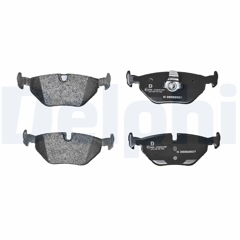 Für DELPHI LOCKHEED HAMULCE LP1107 BRAKE PAD AXLE SET BMW - Bild 8
