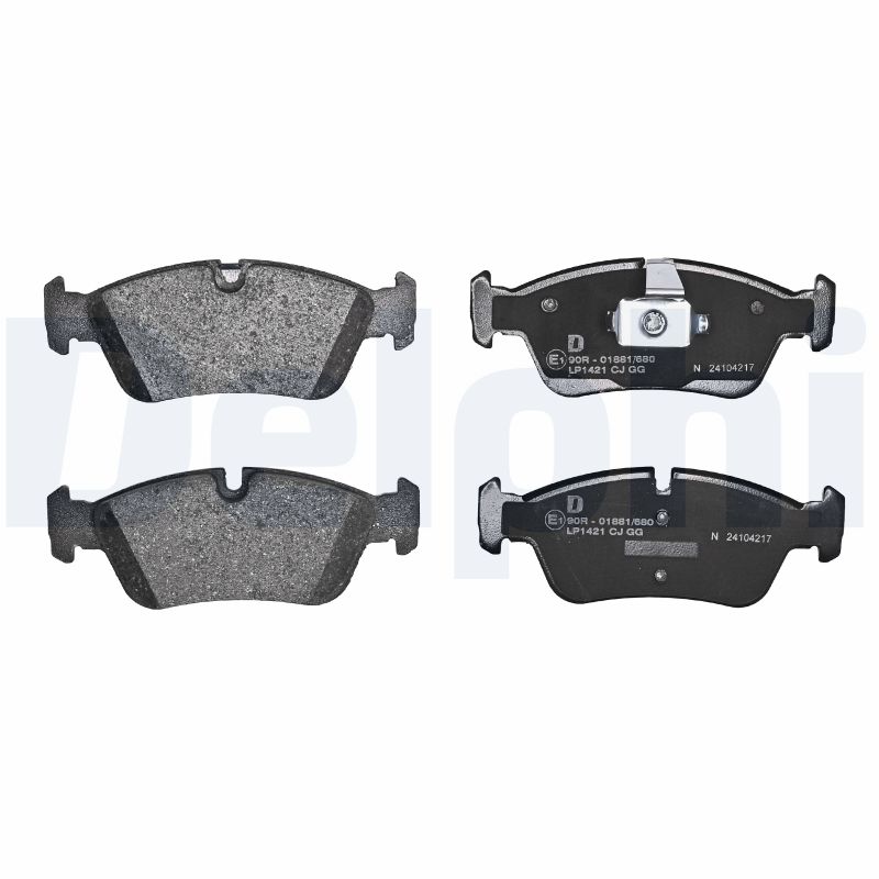 Für DELPHI LOCKHEED HAMULCE LP1421 BRAKE PAD AXLE SET BMW - Bild 9