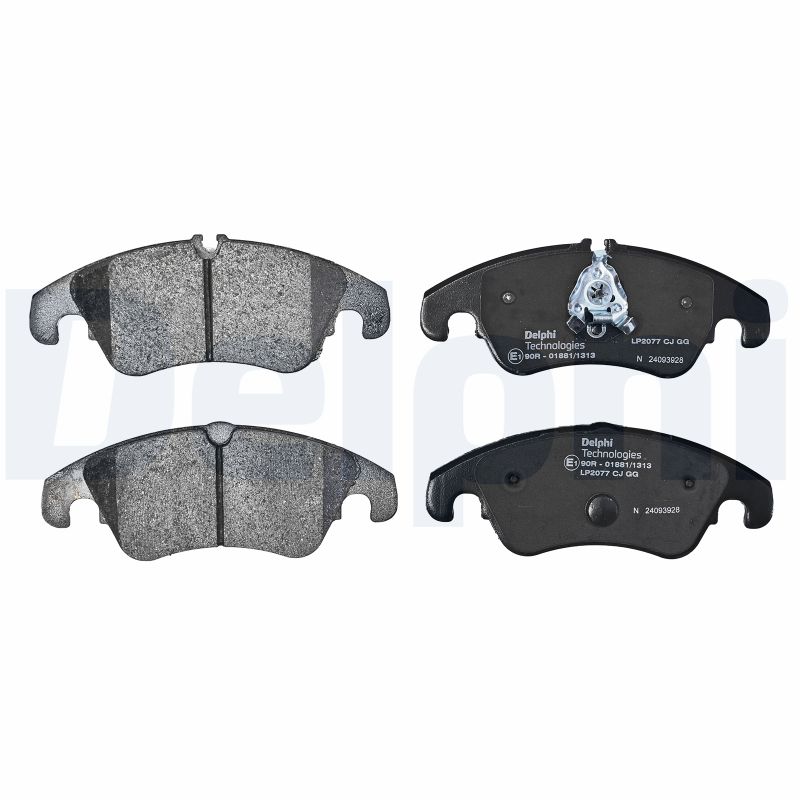 Für DELPHI LOCKHEED HAMULCE LP2077 BRAKE PAD AXLE SET INC BOLTS Audi - Bild 7