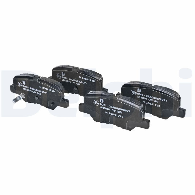Für DELPHI LP2501 Brake Pad Set, Disc Brake - Bild 9