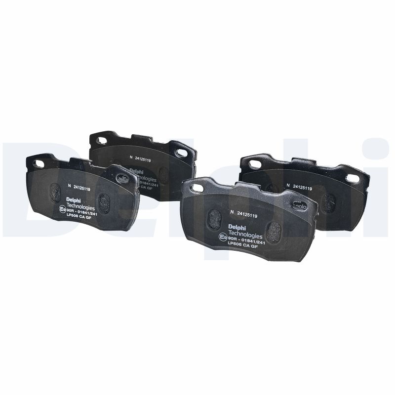 Für DELPHI LOCKHEED HAMULCE LP506 BRAKE PAD AXLE SET LAND ROVER - Bild 7