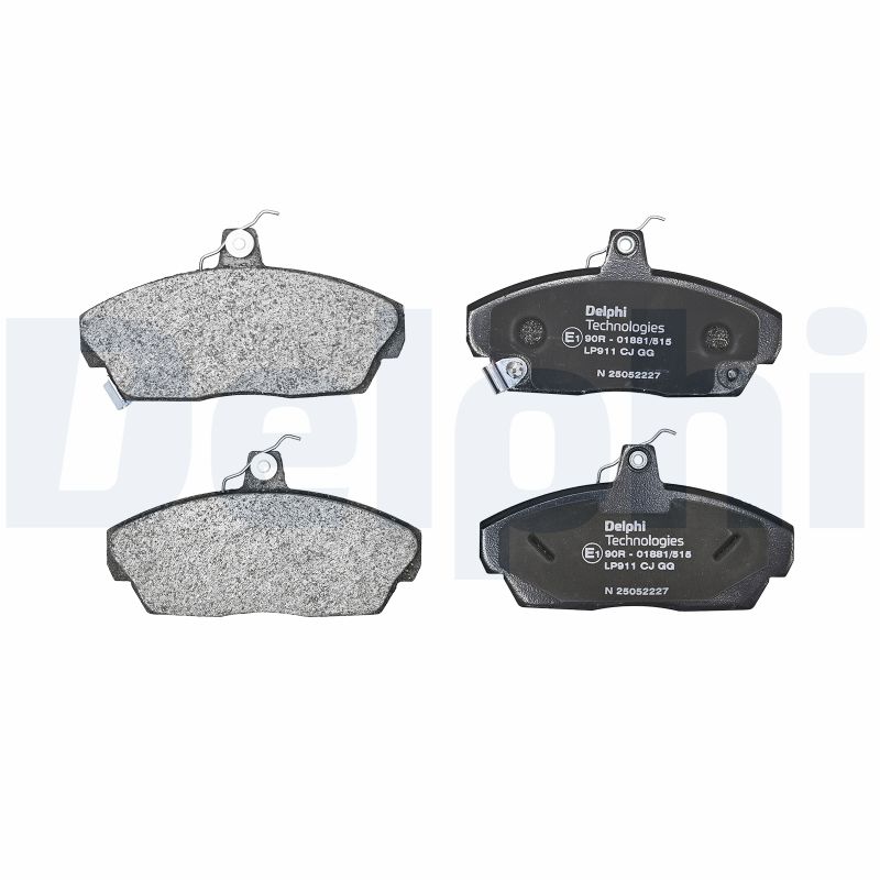 Für DELPHI LP0911 Brake Pad Set, disc brake LP0911 Brake pads set front , fits: - Bild 7