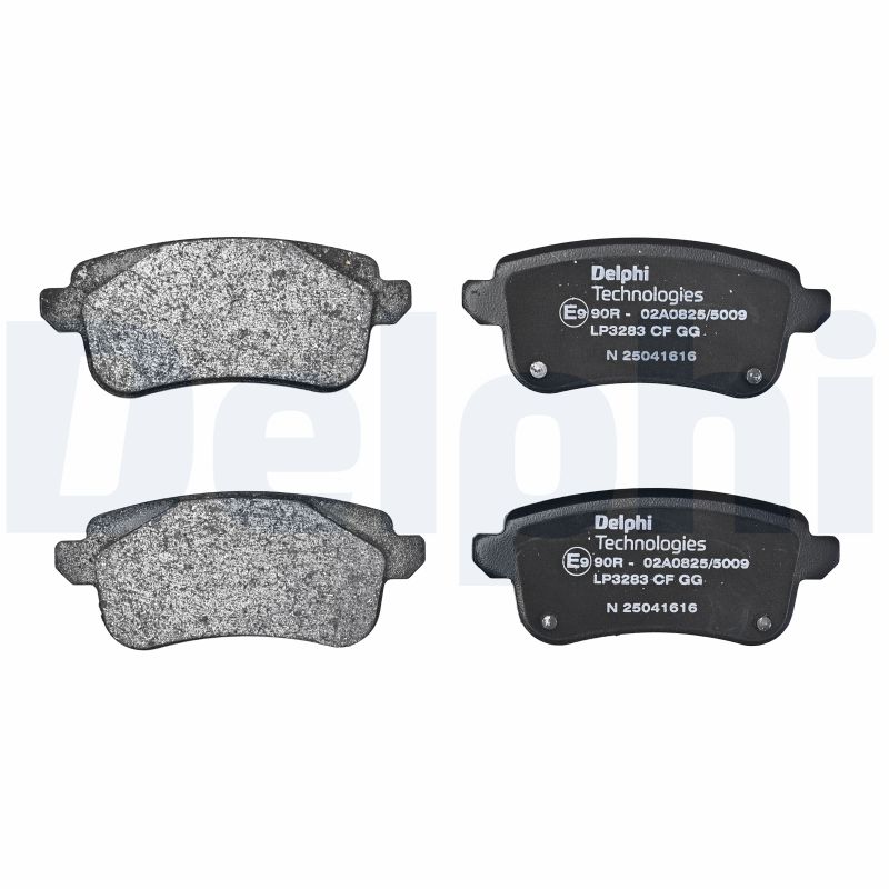 Für DELPHI HAMULCE LP3283 BRAKE PADS REAR RENAULT ESPACE V 15- - Bild 7