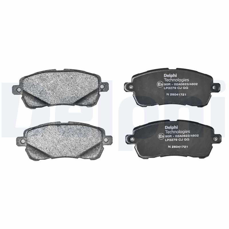 Für DELPHI HAMULCE LP3279 BRAKE PADS FORD KA+ 16- - Bild 5
