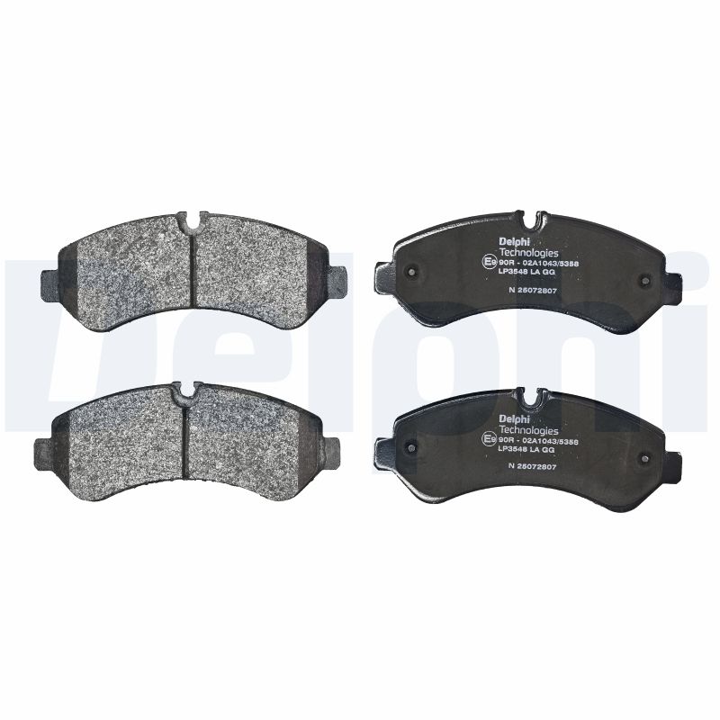 Delphi Bremsbelagsatz Hinten Lp3548 - Bild 7