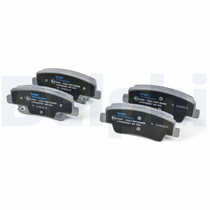 Für DELPHI LP5062EV EV BRAKE PAD AXLE SET - Bild 10