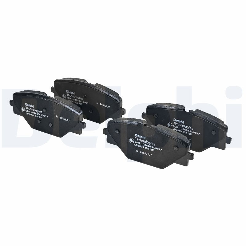 Für DELPHI HAMULCE LP3901 BRAKE PADS REAR - Bild 10