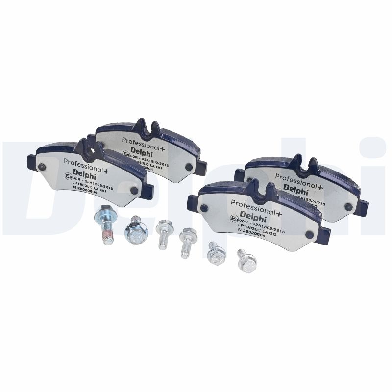 Für DELPHI LOCKHEED HAMULCE LP1983LC BRAKE PADS PROFESSIONAL+ - Bild 5