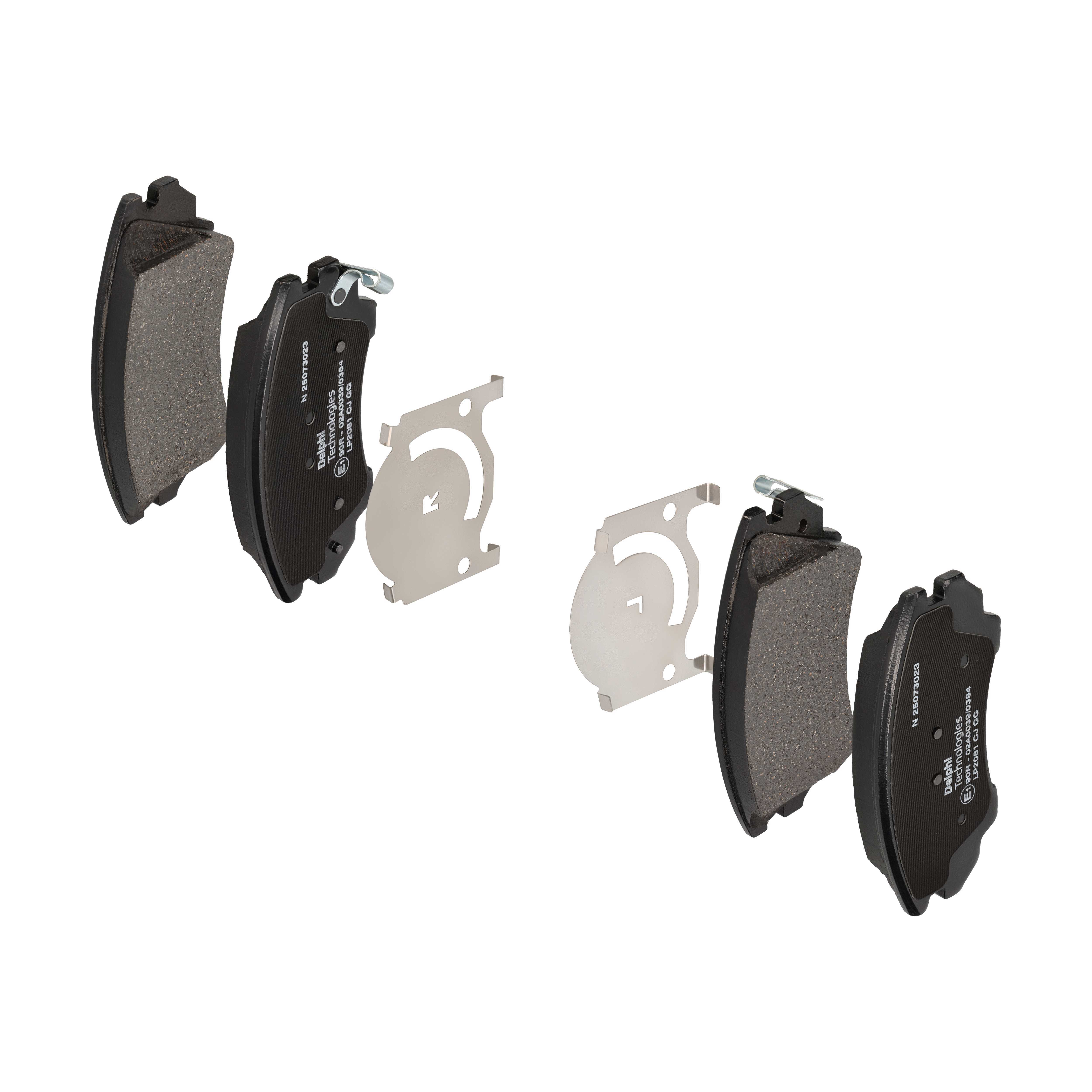 Delphi LP2081 Bremsbelag - (4-teilig) - Bild 9
