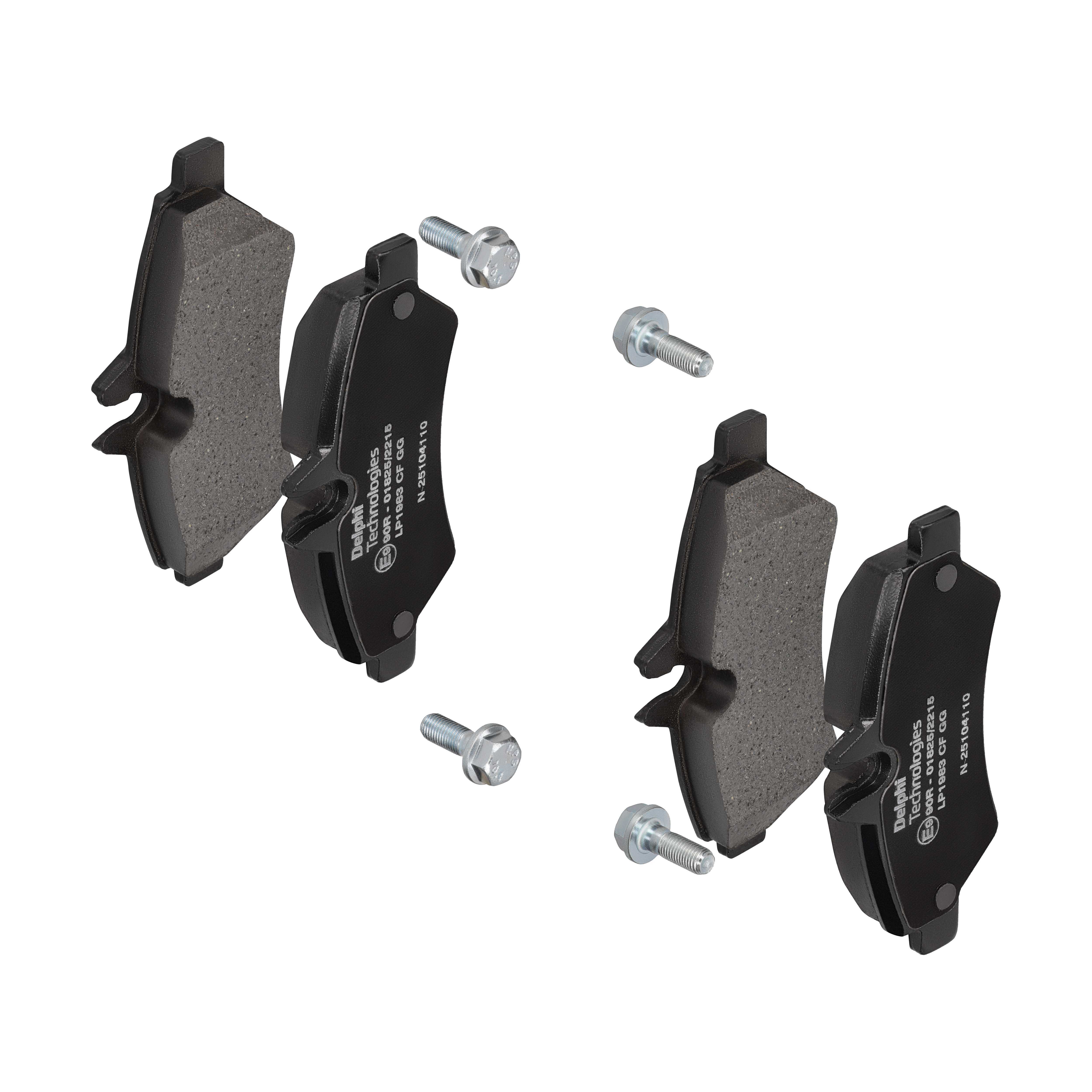Für DELPHI HAMULCE LP1983 BRAKE PADS - Bild 9