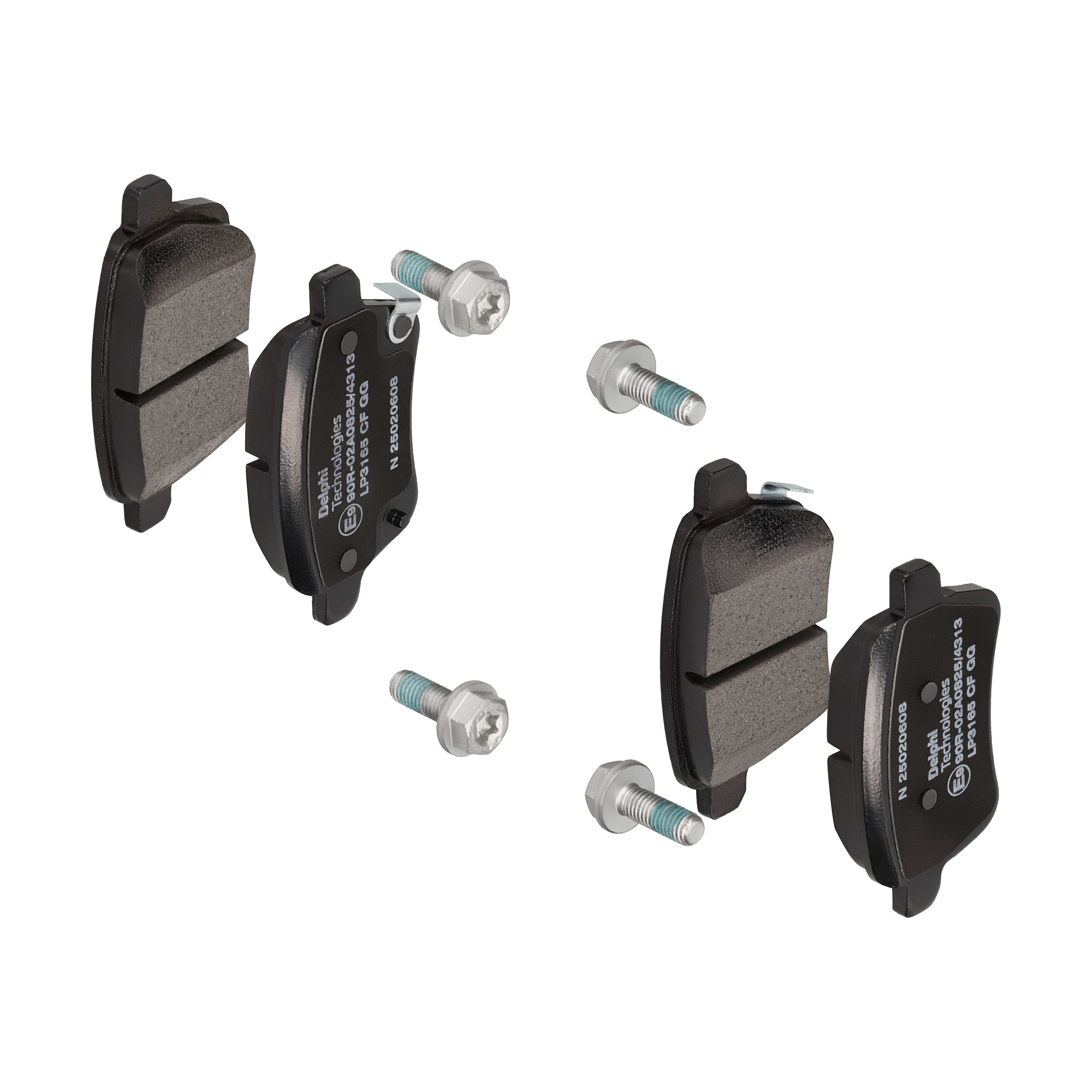 Für DELPHI LP3165 Brake Pad Set, disc brake LP3165 Brake pads set rear , fits: - Bild 9