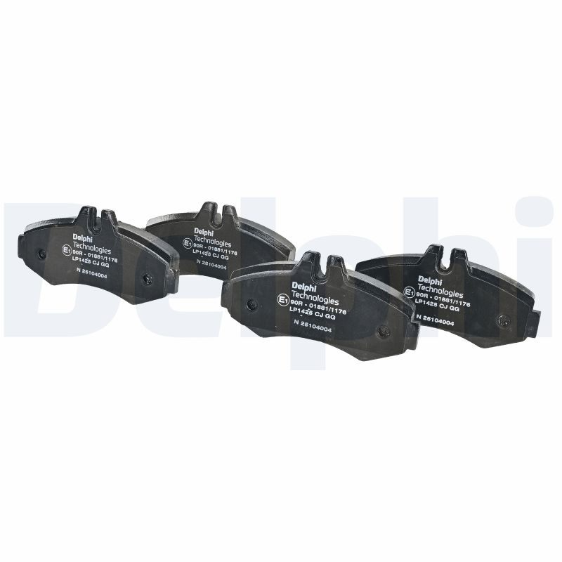 Für DELPHI HAMULCE LP1425 BRAKE PADS MERCEDES VITO - Bild 7