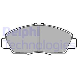 Delphi Bremsbelagsatz, Scheibenbremse [Hersteller-Nr. LP869] für Honda, Rover - Bild 6