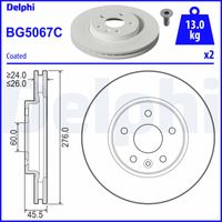 Delphi Bremsscheibe, Art.-Nr. BG5067C