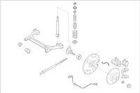 Delphi Radaufh�ngung, Art.-Nr. OE-VW-000020269-R