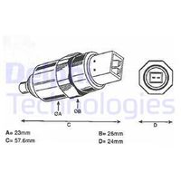 Delphi Abstellvorrichtung, Einspritzanlage, Art.-Nr. 7185-900G