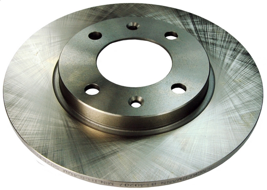 DENCKERMANN Bremsscheibe B130207 247mm 8mm für Citroën Peugeot