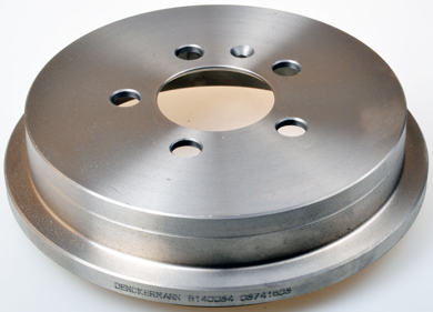 DENCKERMANN Bremstrommel b140034 Hinterachse für VW Skoda (SVW)