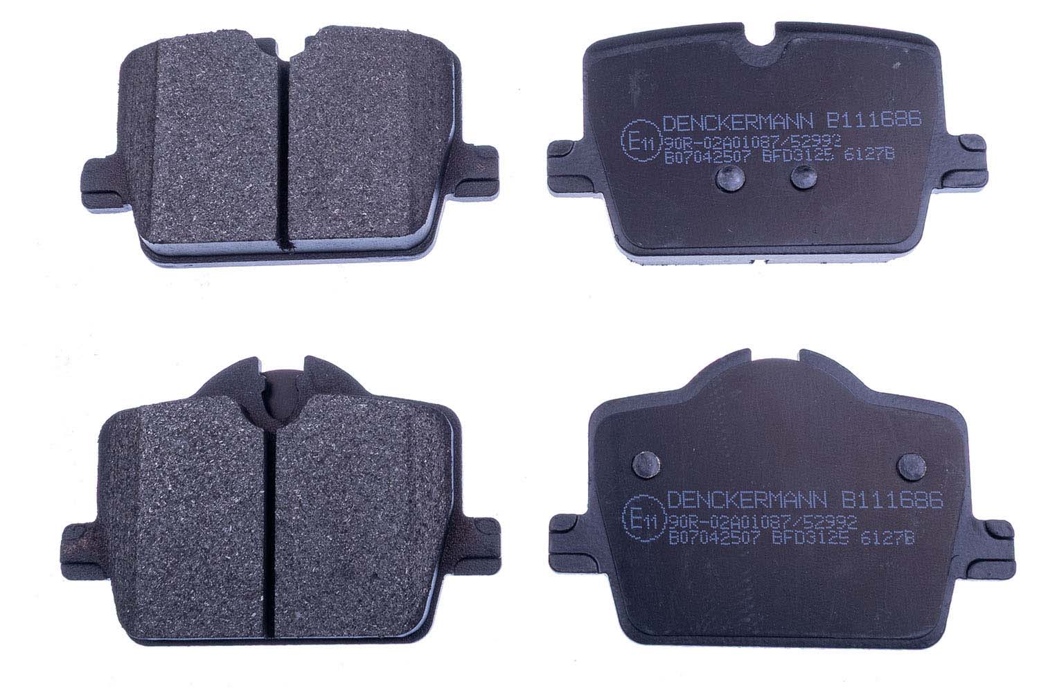 Für DENCKERMANN FILTRY B111686 BRAKE PADS BMW 3 G20 19- TOYOTA SUPRA 19- - Bild 5
