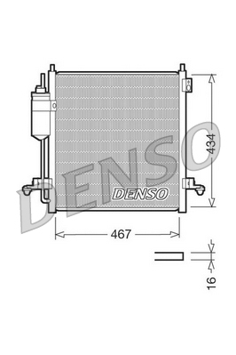 Für DENSO-KLIMATYZACJA DCN45001 AC CONDENSER - Bild 6