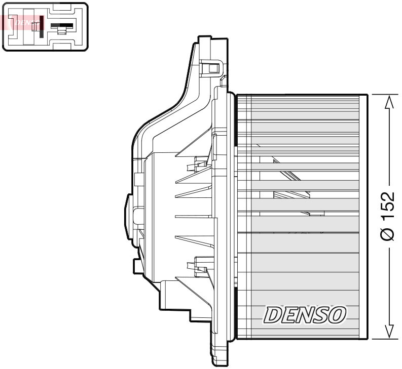 Denso Innenraumgebläse Dea41015 - Bild 7
