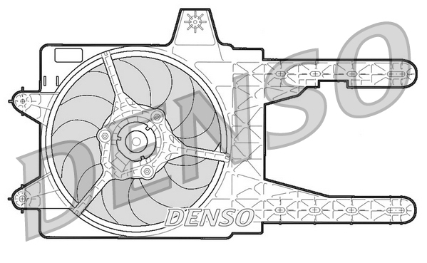 DENSO Lüfter, Motorkühlung der09245 für Fiat