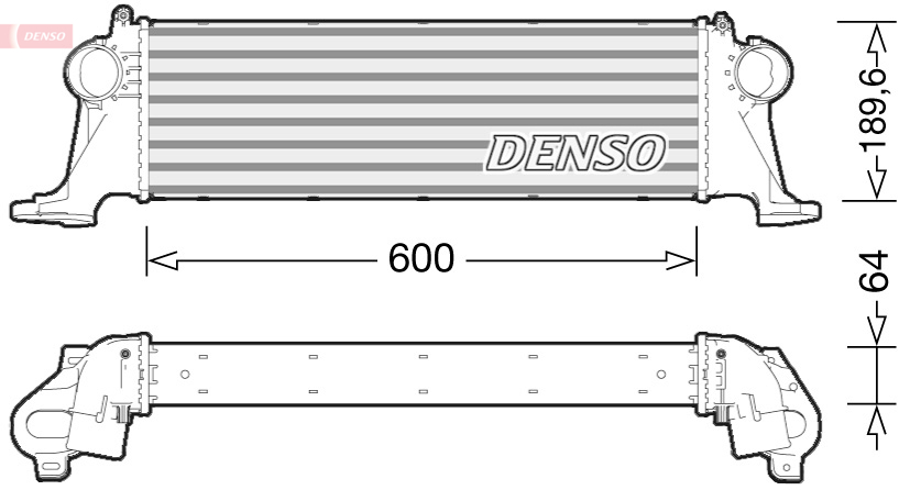 Oem Dns Dit12004 Denso Ladeluftkühler - Bild 6