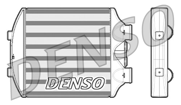 DENSO DIT26001 Ladeluftkühler LLK Turbokühler Kühler für Seat - Bild 5