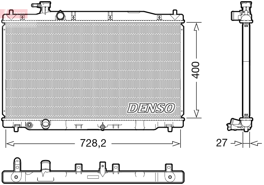 Denso Kühler Drm40050 - Bild 7