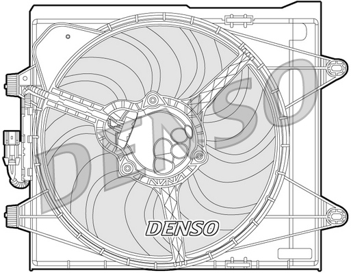 DENSO Lüfter, Motorkühlung der09052 für Fiat