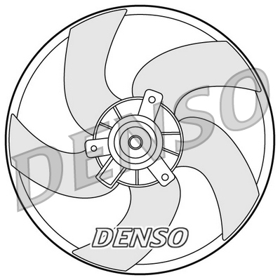 DENSO Lüfter, Motorkühlung der21011 für Citroën/Peugeot Peugeot