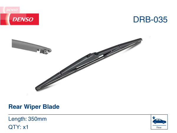 DENSO Wischblatt, drb035 für MAZDA MITSUBISHI TOYOTA HYUNDAI DAIHATSU