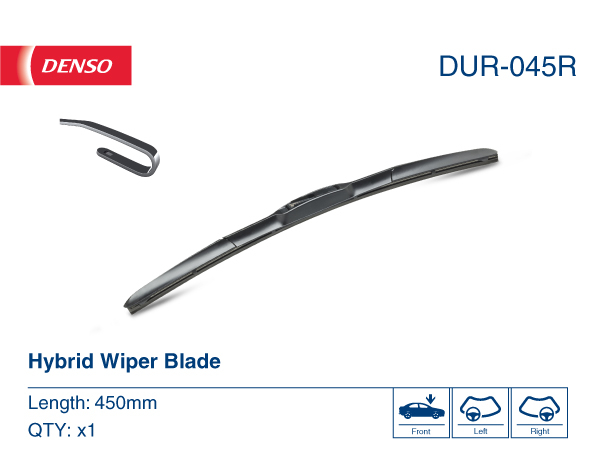 DENSO Wischblatt, dur045r für Opel FERRARI HONDA MAZDA MITSUBISHI Subaru TOYOTA LEXUS KIA MINI