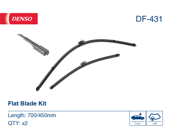 Denso Wischblatt Df-431 Für Mercedes - Bild 7