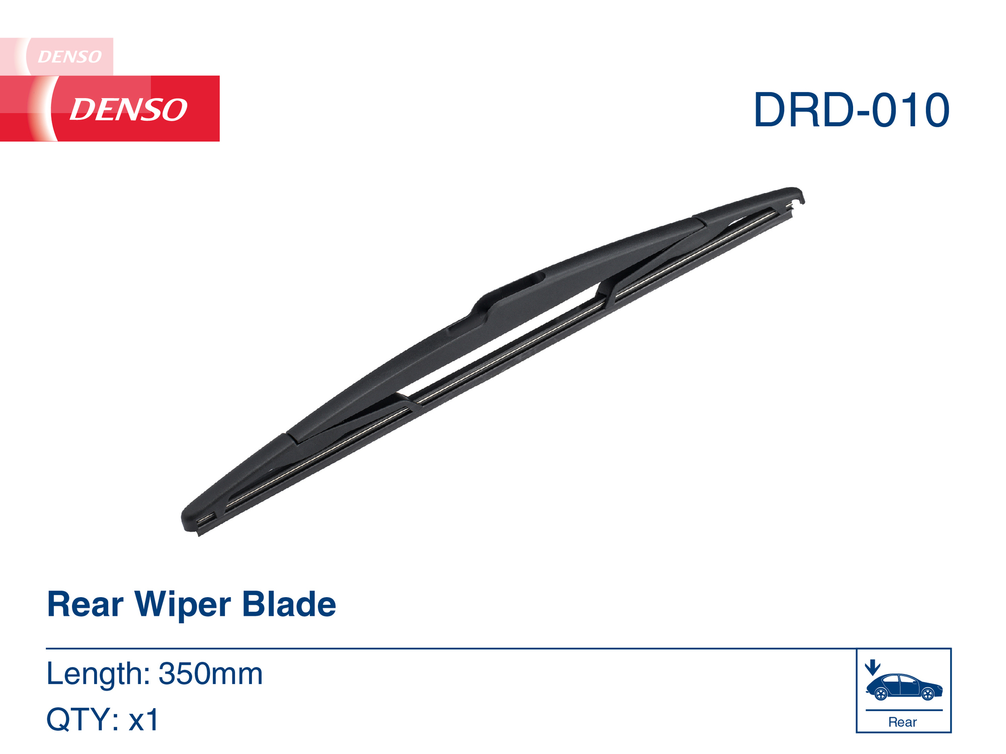 Denso Wischblatt Drd-010, 350Mm, Hinten, 1 Stück - Bild 6