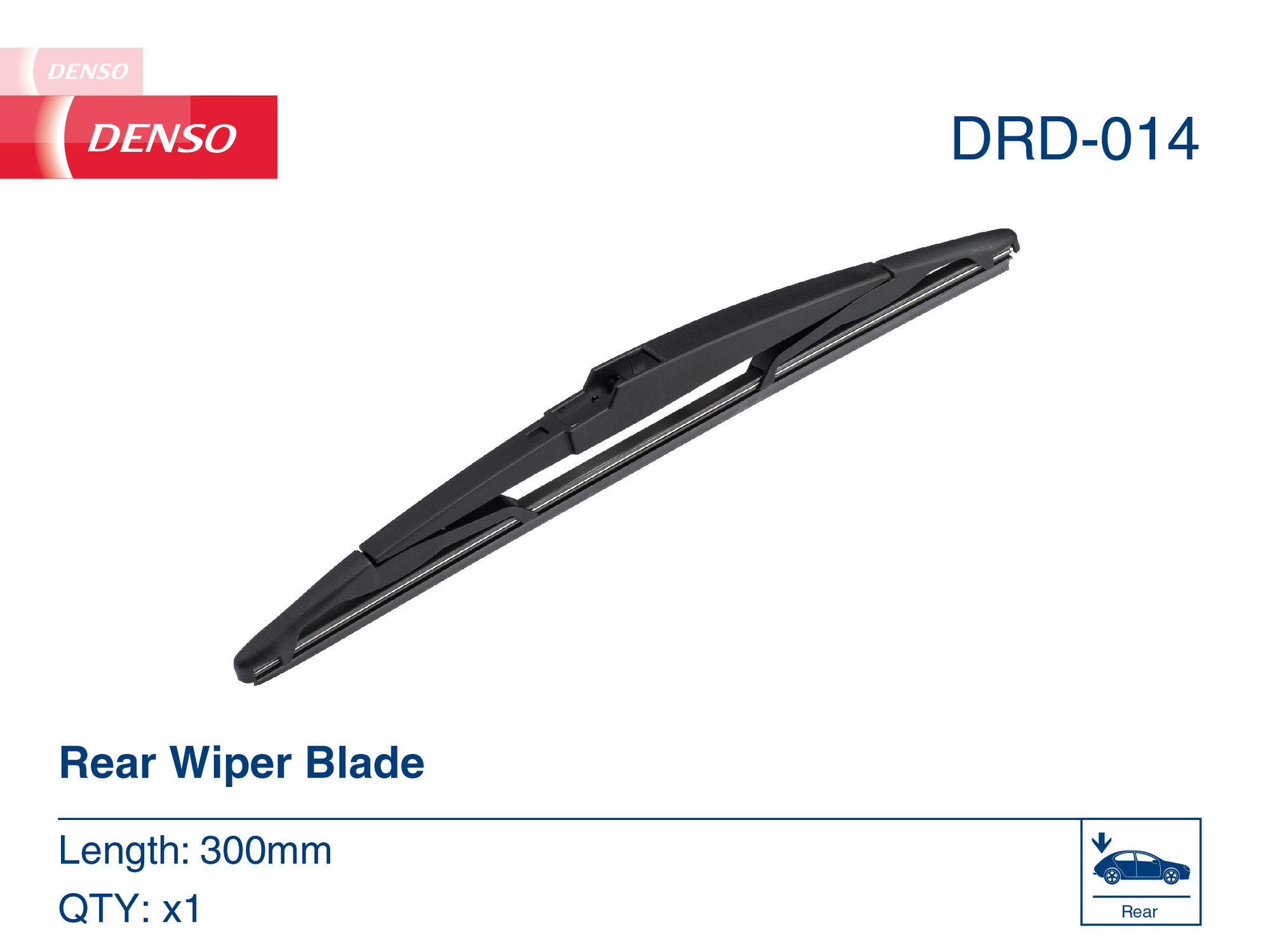 DENSO Wischblatt drd014 für Peugeot Fiat Suzuki TOYOTA KIA