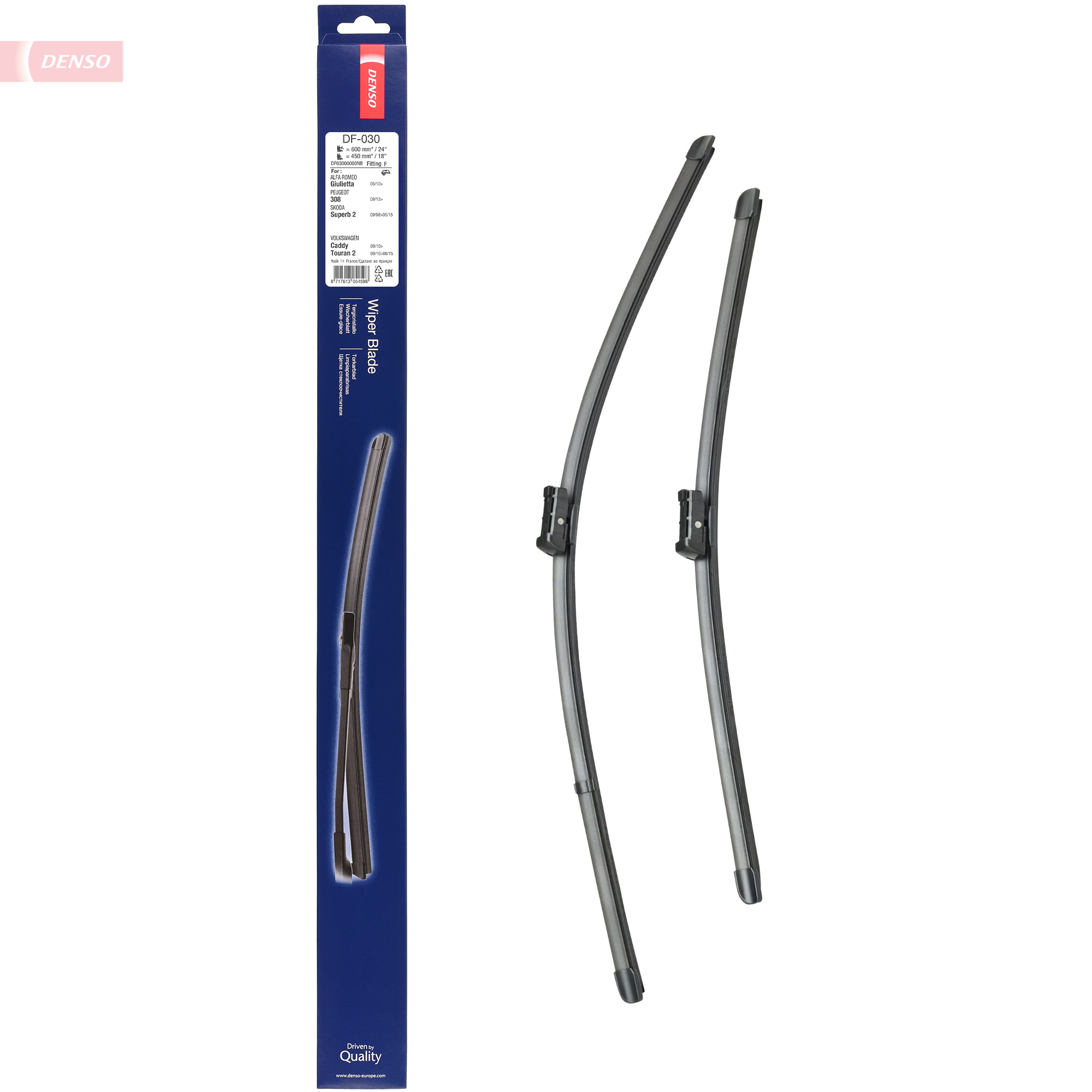 DENSO Wischblatt df030 für ALFA ROMEO LANCIA Peugeot VW HYUNDAI